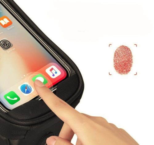 Sahoo felső csőre erősíthető kerékpáros telefon táska