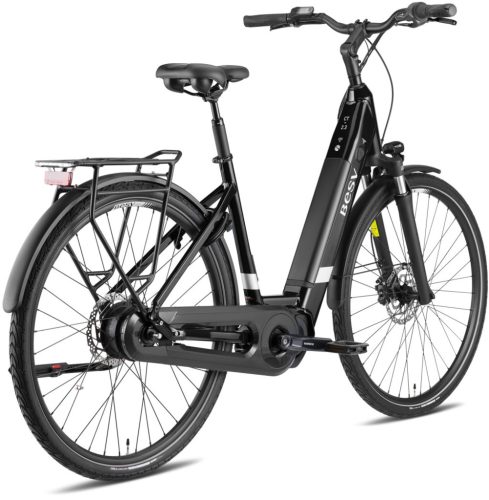 BESV CT 2.3 alacsony átlépésű városi e-bike, Night Black - M