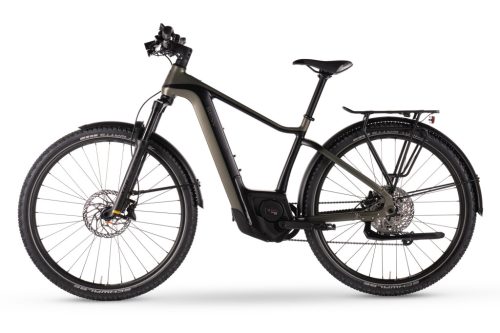 BESV TRX-B Urban 1.1 – Bosch Performance CX • 750 Wh • Shimano Deore 12s • Metallic Khaki
