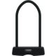 ABUS U-lakat Granit 460/150 HB300, USH tartóval, fekete