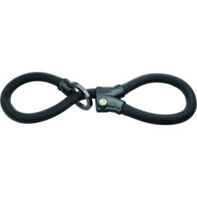 ABUS láncos lakat Infinity Loop 1806/110, fekete