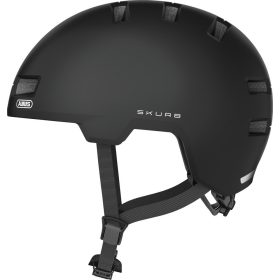   ABUS kerékpáros városi sisak Skurb, ABS, velvet black, S (52-56 cm)
