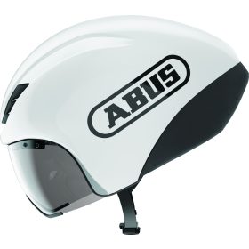   ABUS kerékpáros időfutam sisak GameChanger TT 1.1, In-Mold, shiny white, L (57-61 cm)