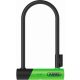 ABUS U-lakat Ultra 410K/170 HB230, SH tartóval, zöld