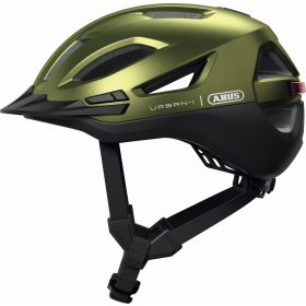   ABUS kerékpáros városi sisak Urban-I 4.0 ACE, In-Mold, pepper green, M (54-58 cm)