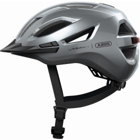   ABUS kerékpáros városi sisak Urban-I 4.0, In-Mold, graphite silver, M (54-58 cm)