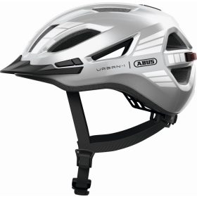   ABUS kerékpáros városi sisak Urban-I 4.0, In-Mold, signal silver, S (51-55 cm)