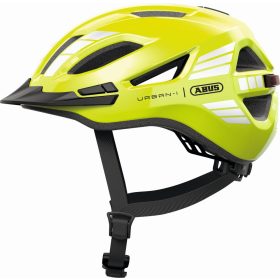   ABUS kerékpáros városi sisak Urban-I 4.0, In-Mold, signal yellow, L (57-61 cm)