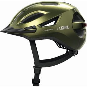   ABUS kerékpáros városi sisak Urban-I 4.0, In-Mold, pepper green, M (54-58 cm)