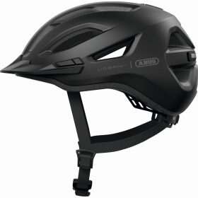  ABUS kerékpáros városi sisak Urban-I 4.0 LR, In-Mold, velvet black,S (51-55 cm)