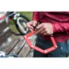 ABUS hajtogatható lakat BORDO Lite Mini 6055K/60, SH tartóval, fekete
