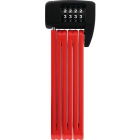   ABUS hajtogatható lakat számzárral BORDO Lite 6055C/85, SH tartóval, piros