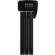 ABUS hajtogatható lakat számzárral BORDO Lite 6055C/85, SH tartóval, Selle Royal kompatibilitis, fekete