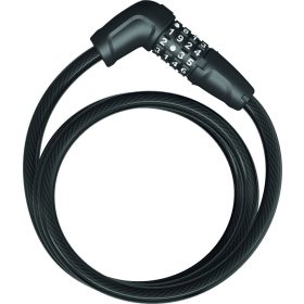   ABUS kábel lakat számzárral Tresor 6412C/120, fekete (13420 cikkszámú - 6415C/120/15 helyettesítő)