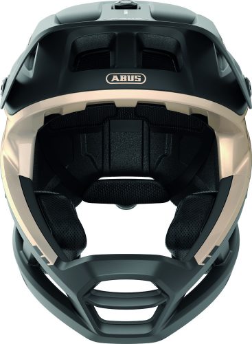 ABUS kerékpáros sport sisak AirDrop MIPS, In-Mold, black gold, S|M (52-58 cm)