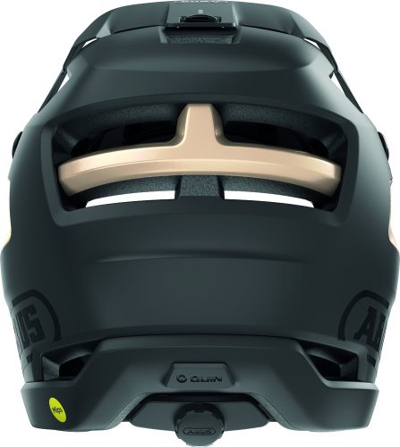 ABUS kerékpáros sport sisak AirDrop MIPS, In-Mold, black gold, S|M (52-58 cm)