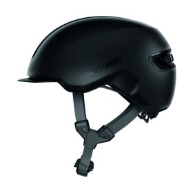  ABUS kerékpáros városi sisak Hud-Y, In-Mold, velvet black, M (54-58 cm)