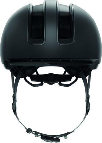 ABUS kerékpáros városi sisak Hud-Y, In-Mold, velvet black, M (54-58 cm)