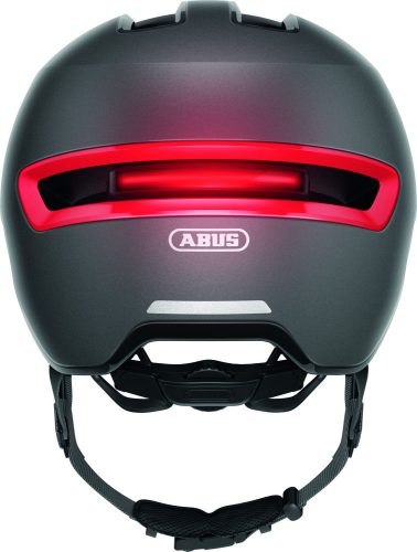 ABUS kerékpáros városi sisak Hud-Y, In-Mold, titan, M (54-58 cm)