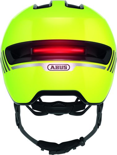 ABUS kerékpáros városi sisak Hud-Y, In-Mold, signal yellow, M (54-58 cm)