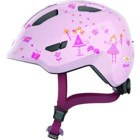   ABUS kerékpáros gyerek sisak Smiley 3.0, In-Mold, rose princess, S (45-50 cm)