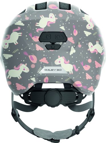 ABUS kerékpáros gyerek sisak Smiley 3.0, In-Mold, grey horse, S (45-50 cm)