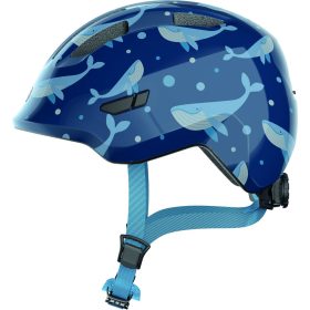   ABUS kerékpáros gyerek sisak Smiley 3.0, In-Mold, blue whale, S (45-50 cm)