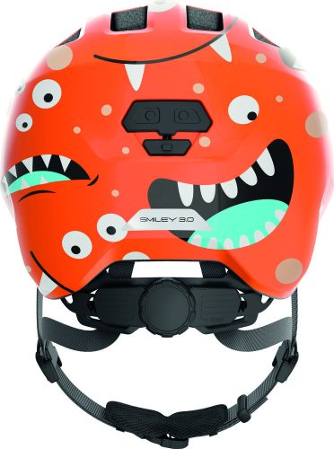 ABUS kerékpáros gyerek sisak Smiley 3.0, In-Mold, orange monster, S (45-50 cm)
