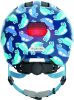 ABUS kerékpáros gyerek sisak Smiley 3.0 LED, In-Mold, blue car, S (45-50 cm)