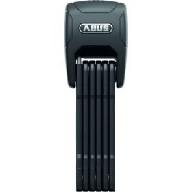   ABUS hajtogatható lakat riasztóval BORDO Granit Alarm 6500KA/90, XPlus zárszerkezettel, SH tartóval, fekete