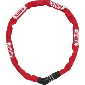   ABUS láncos lakat számzárral Steel-O-Chain 4804C/75, piros