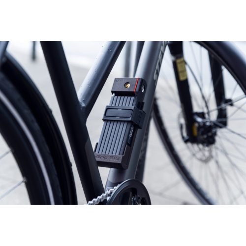 ABUS hajtogatható lakat uGrip BORDO Big 5700/100, SH tartóval, fekete