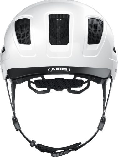 ABUS kerékpáros városi sisak Hyban 2.0, ABS, polar white, M (52-58 cm)