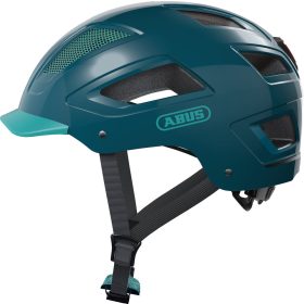   ABUS kerékpáros városi sisak Hyban 2.0, ABS, core green, M (52-58 cm)