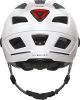 ABUS kerékpáros városi sisak Hyban 2.0 ACE, ABS, beépített átlátszó szemüveggel, polar white, M (52-58 cm)
