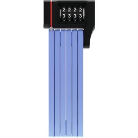   ABUS hajtogatható lakat számzárral uGrip BORDO 5700C/80, SH tartóval, kék