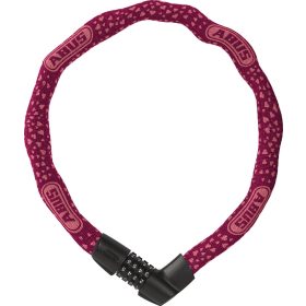   ABUS láncos lakat számzárral Tresor 1385/75, cherry heart (6mm)