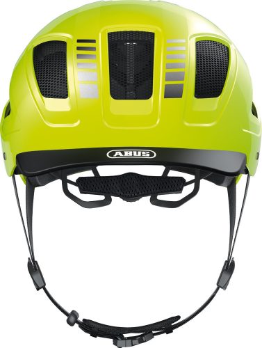 ABUS kerékpáros városi sisak Hyban 2.0 MIPS, ABS, signal yellow, L (56-61 cm)