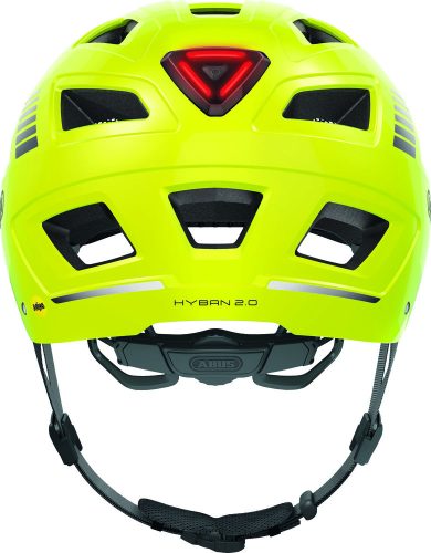 ABUS kerékpáros városi sisak Hyban 2.0 MIPS, ABS, signal yellow, L (56-61 cm)