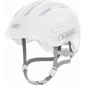   ABUS kerékpáros gyerek sisak Smiley 3.0 ACE LED, In-Mold, pure white, S (45-50 cm)