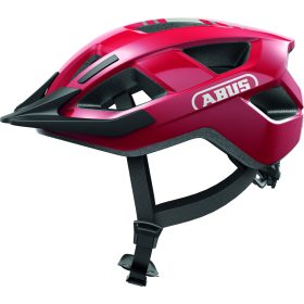   ABUS kerékpáros városi sisak Aduro 3.0 LED, In-Mold, blaze red M (52-58 cm)