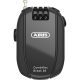 ABUS mini kábellakat számzárral Combiflex Brake, 85 cm, fekete