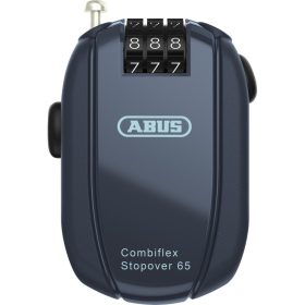   ABUS mini kábellakat számzárral Combiflex StopOver, 65 cm, éjkék