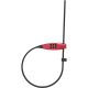 ABUS mini kábellakat számzárral Combiflex TravelGuard, 45 cm, piros