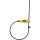 ABUS mini kábellakat számzárral Combiflex TravelGuard, 45cm, sárga