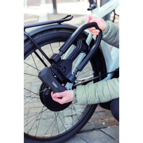 ABUS U-lakat Granit Super Extreme 2500/165 HB230, XPlus zárszerkezettel, USH 2500 tartóval
