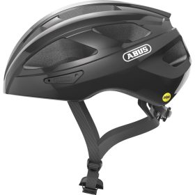   ABUS kerékpáros sport sisak Macator MIPS, In-Mold, shiny black, M (52-58 cm)