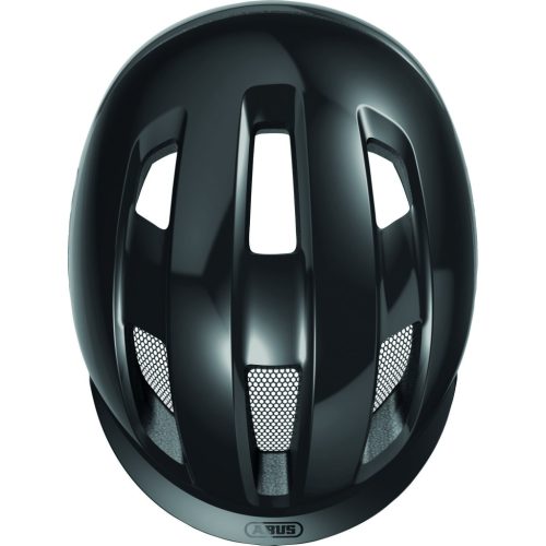 ABUS kerékpáros városi sisak Purl-Y, In-Mold, shiny black S (51-55 cm)