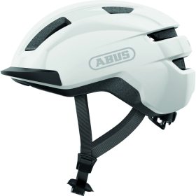   ABUS kerékpáros városi sisak Purl-Y, In-Mold, shiny white L (57-61 cm)