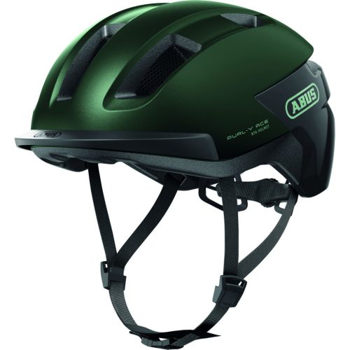ABUS kerékpáros városi sisak Purl-Y ACE, In-Mold, moss green L (57-61 cm)
